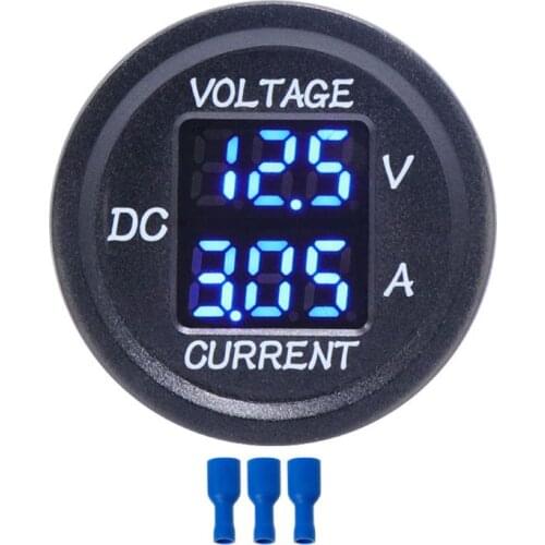 Universal DC 9V to 48V 10A Digital Voltmeter Ammeter Voltage Current Meter Measurement LED Display For 12V 24V 36V Electric