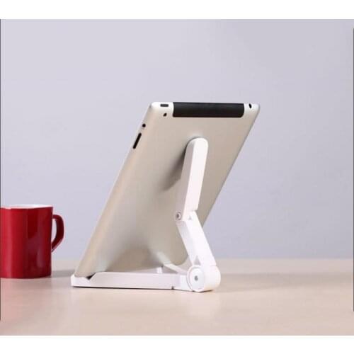 Universal Folded Desktop Stand Tablet Bracket Cellphone Stand Mobile Phone Bracket 360 Degree Rotated For Universal Phones iPad
