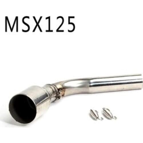MSX 125 MSX125 Exhaust for Honda MSX 125 Contact Pipe Motorcycle Exhaust Contact Pipe Slip On