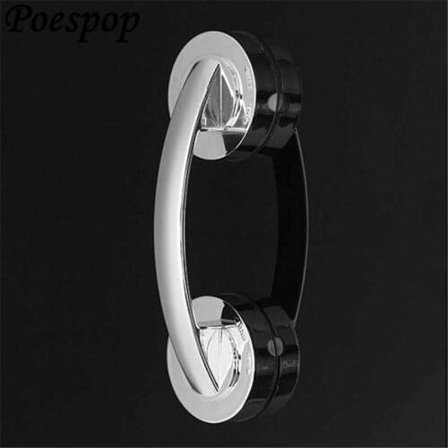 POSEPOP Silver Super Grip Bath Safety Handle Suction Cup Sucker Support Handrail Grab Bathroom Grip Tub Shower Bar Rail