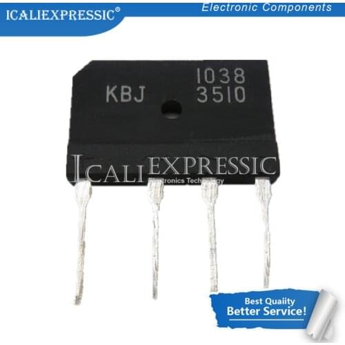 5PCS GBJ3510 KBJ3510 ZIP-4 35A 1000V In Stock