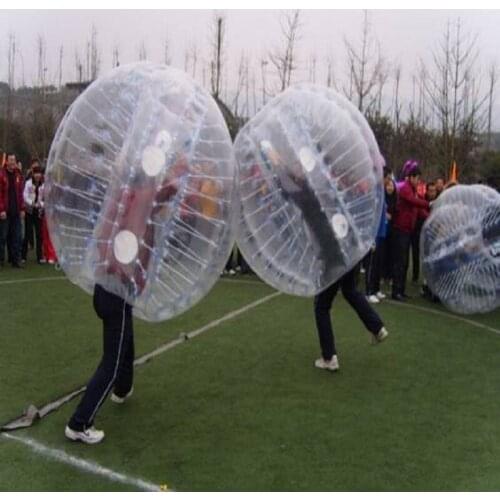 Bumper ball 1.2 M size 0.8 mm TPU material bubble ball use for outdoor play zorb inflatable sport game
