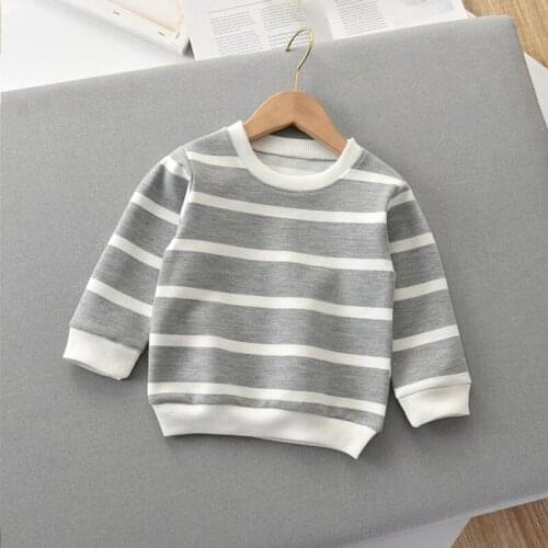 ZWF660 Childrens Clothing Cotton Long-sleeved T-shirt Korean Version Cute Tops Tee Underwear Soft Casual Bottoming Shirt