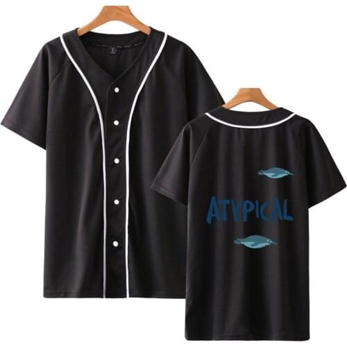 Atypical TV Series Baseball T shirts Unisex Summer Short Sleeve Fashion T-shirt Women Men Casual Streetwear Clothes