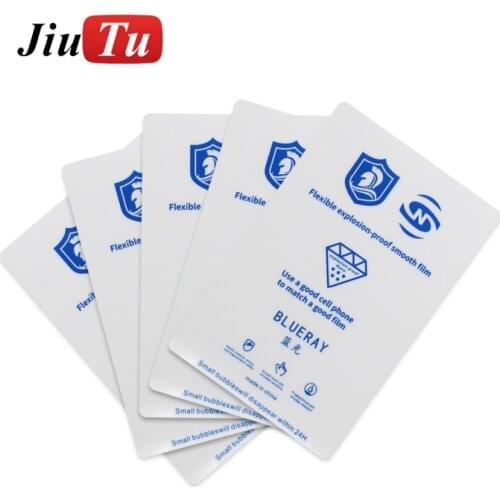 Jiutu TPU Anti-Blue Hydrogel Films For Smart Phone Tablet Camera Watch Screen Front Back Cover Protection Film Cutting Machine