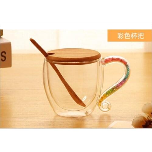 Creative Irregular Ceramic Coffee Cup with Gold Handle Handmade Pottery Tea Cup Travel Kitchen Tableware Nordic Home Coffee Cup