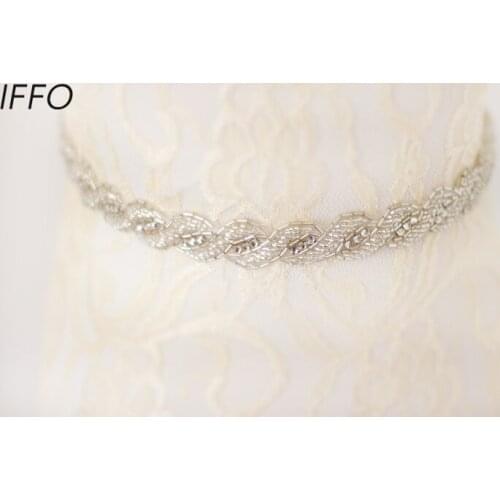 New arrival Handmade Crystal Bridal Sash Rhinestone Wedding Belt Crystal Wedding Sash
