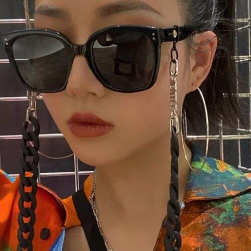 2020 New Oversize Fashion Retro Eye Glasses For Women And Men Same as Jennie Kuku Sunglasses