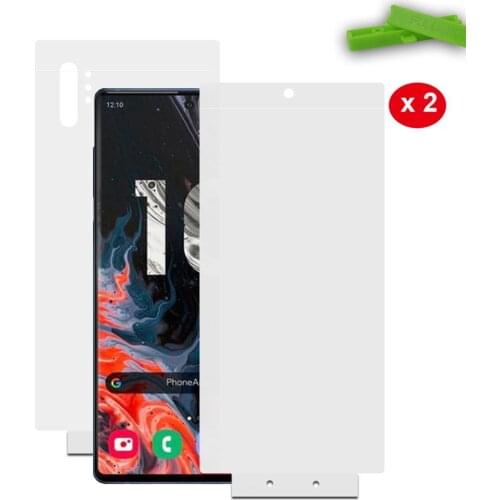 20D Front & Back Gel Screen Protector For Samsung Galaxy S8 S9 S10 Note 9 10 Plus A50 Soft TPU HD Full Cover Hydrogel Foil Film
