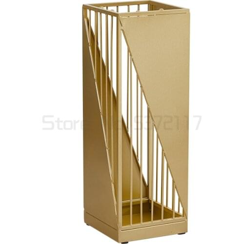 Nordic umbrella storage rack home umbrella sales hotel lobby business creative umbrella rack high end umbrella bucket