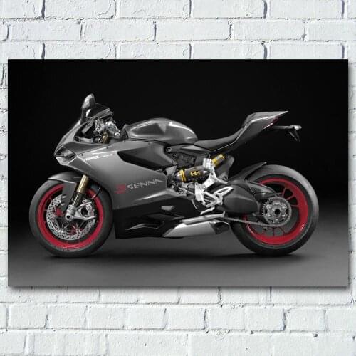 Superbike Ducati1199 Panigale S Motorcycles Sport Vehicle Wall Art Poster Canvas Printed DIY Framed paintings For Room Decor