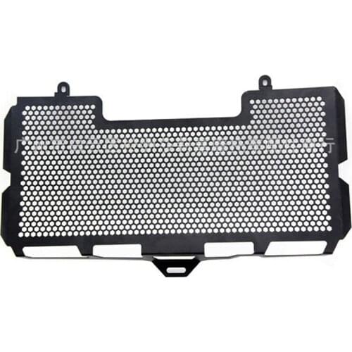 Black metal motorcycle grille protector water tank guard for BMW F650 F700 F800 GS moto radiator protective cover grill guard