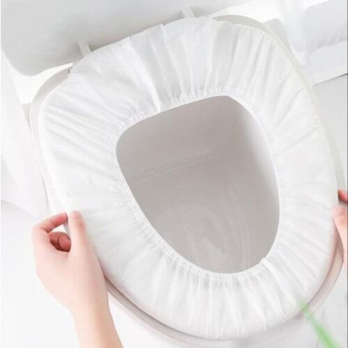 1 Piece Of Environmentally Friendly Travel Hotel Mall Disposable Toilet Seats Home Sanitary Bathroom Accessories