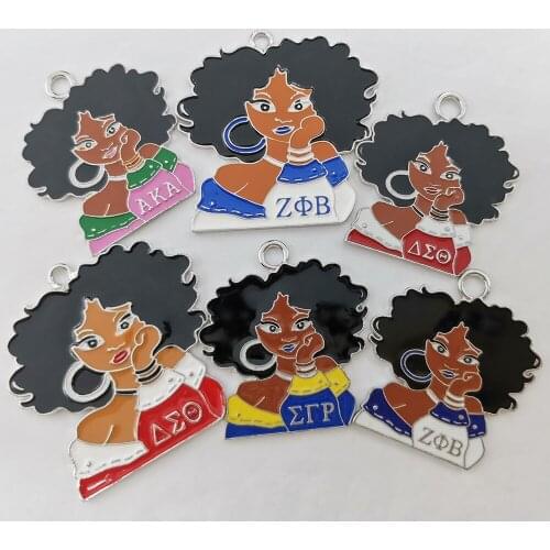 10pcs Multi Style Girl Face Charms Women DIY Bracelet & Necklace Jewelry Accessories