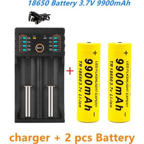 3.7V 9900mAh 18650 battery DAA201USB charger 1.2V 3.7V 3.2V 3.85V AA/AAA 18650 26650 14500 NiMH lithium battery smart charg