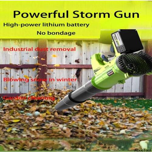 Cordless Electric Air Blower Vacuum Cleannig Dust Blowing Computer Dust Collector Leaf Blower 15000mAh Battery Garden Cleaner