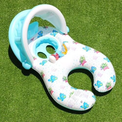 Summer Baby Kids Safety Swimming Ring Inflatable Swim Float Fun Toys Swim Ring Seat Boat Infant Water Swim Pool Accessories