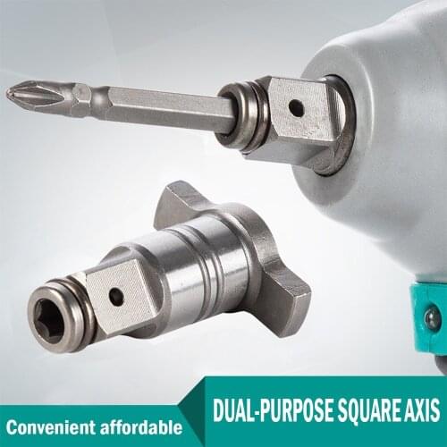 1PC 18V Electric Brushless Impact Wrench Shaft Accessories Single/Dual Use Cordless Wrench Part Power Tool Accessory