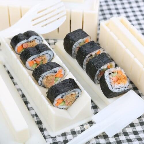 Sushi mold set to make sushi machine Sushi Multifunction Mold Making Sushi Tools sushi utensil sushi maker kit japanese kitchen