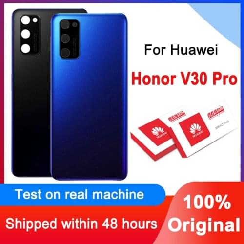 Original Back Housing Replacement For Huawei Honor V30 Pro Back Cover Battery Glass For Honor View 30 Pro Rear Cover