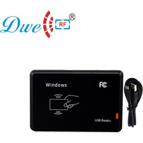 DWE CC RF Access control card reader contactless RFID EM id card reader with usb interface