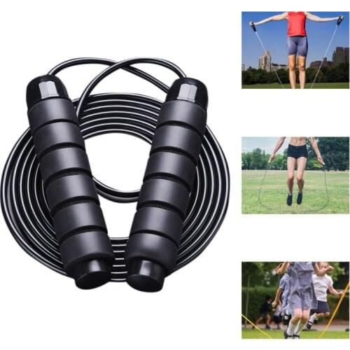 Fitness Jump Rope Excercise Workout Weight Bearing Skipping Ropes Speed Crossfit Gym MMA Training Equipment For Adults Child