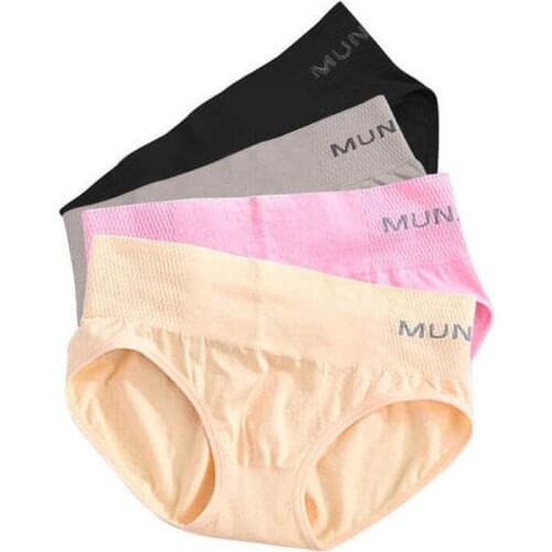 Seamless Panties Underwear Women High Waist Brief Hip Lift Underpanties Breathable Pant Sexy Lingerie Body Shaper