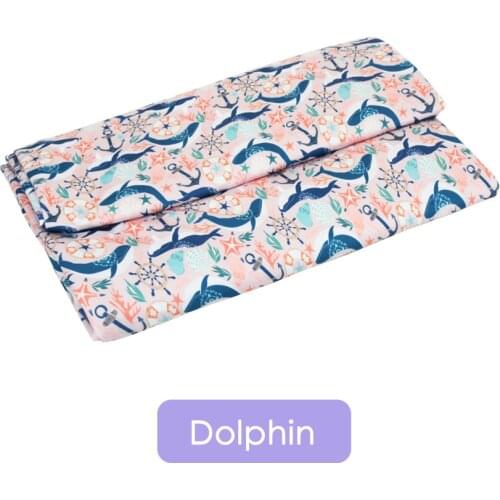 3 Meters Waterproof Digital Print PUL Fabric Washable Breathable TPU Fabric For Cloth Diaper Wetbag Nappy Bag