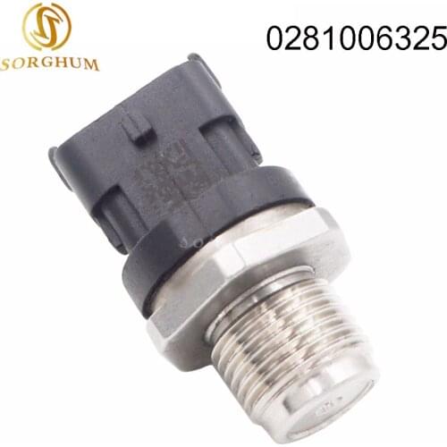 0281006325 1800 Bar Fuel Rail High Pressure Sensor Common Injection 0281006112 0281002846 0281002937 For Cummins IVECO DAF MAN