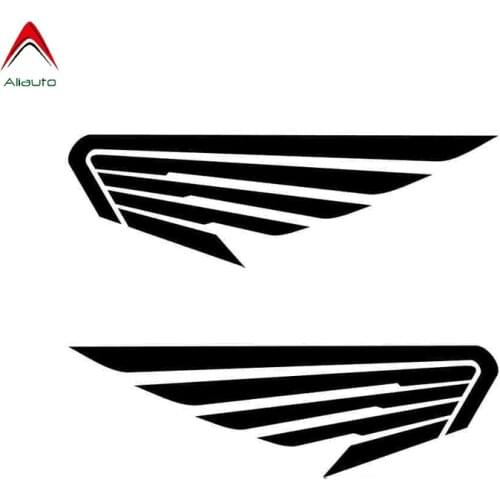 Aliauto 2 X Fashion Car Sticker Angel Wings Birds Feather Automobiles & Motorcycles Accessories Waterptoof Vinyl Decal,18cm*5cm