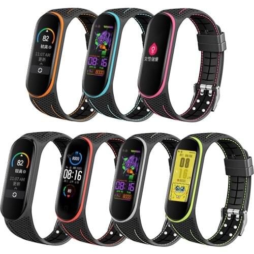 For Mi Band 5 Strap Honeycomb Style Strap For Xiaomi MiBand 5 Sport Silicone Bracelet For Xiaomi Mi Band 5 Watch Bracelet