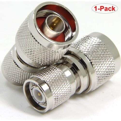 N-Type Male to TNC Male RF Coaxial Coax Antenna Cable Adapter Connector