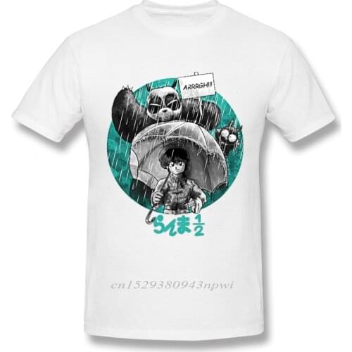 Mens O-neck Ranma 1/2 T Shirt Fashion Anime 3D Print T-Shirt Round Neck XS-3XL Big Size Homme Tee Shirt Wholesale