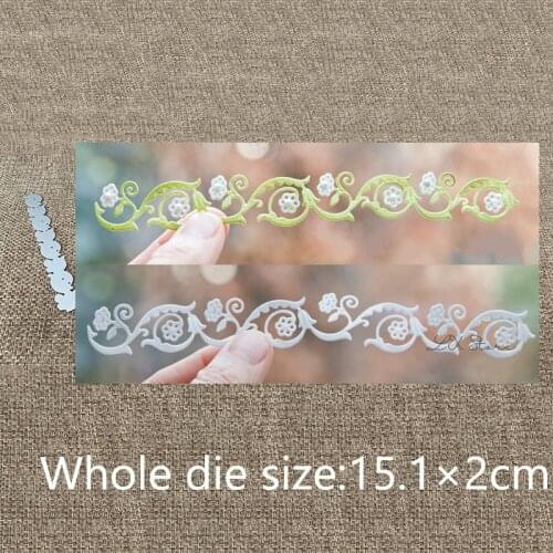 New Design Craft Metal stencil mold Cutting Dies flowers vine decoration scrapbook die cuts Album Paper Card Craft Embossing