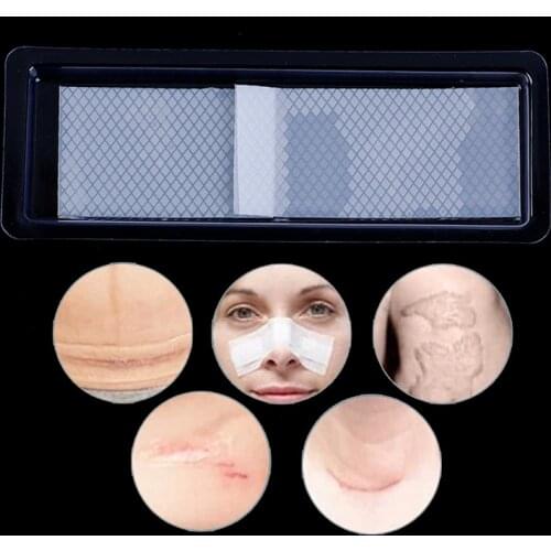 1pc 3.5*12cm Silicone Gel Scar Sheet Removal Patch Reusable Acne Gel Scar Therapy Sheet Skin Repair