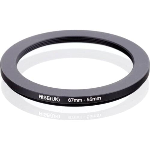 RISE(UK) 67mm-55mm 67-55 mm 67 to 55 Step down Filter Ring Adapter