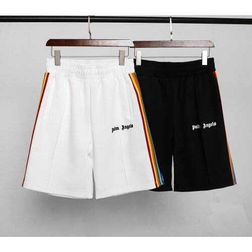 Palm Angels Letter Logo Men Women Couple Lovers Unisex Style Fashion Cotton Short pants Beach Casual shorts boyfriend gift