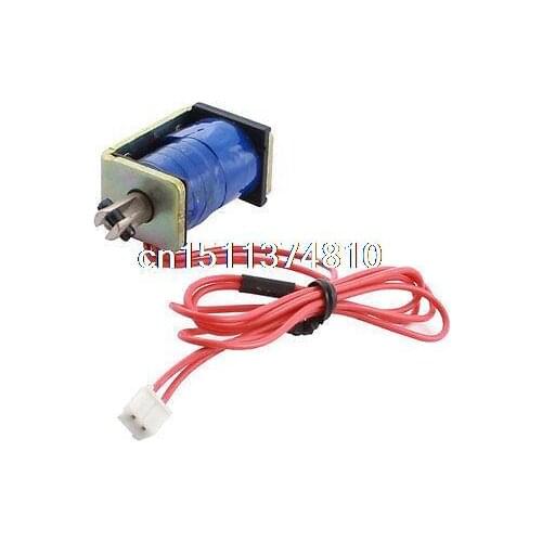 Replacement DC 12V 13.8W 500g Force 5mm Stroke Pull Solenoid Electromagnet