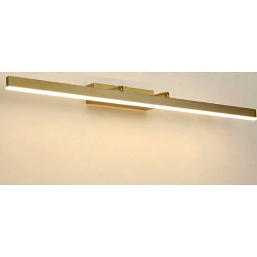 Modern Minimalist Long Strip Bathroom Mirror Lamp Dressing Table Vanity Cabinet Wall Light