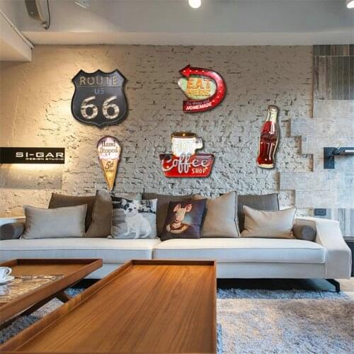Led Retro Iron American Decoration Wall Lamps Small Night Lights Industrial Loft Lighting Restaurant Coffee Shop Bar Ornaments