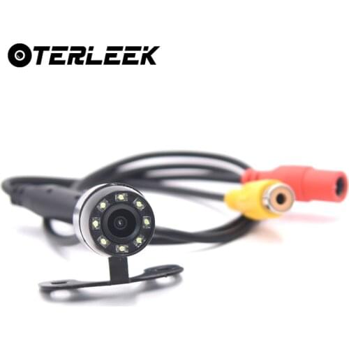 Universal In-Vehicle Cameras RAC 12V HD Car Parking Reversing Backup Camera 170 Waterproof Wide Angle Camera With 8 LED Light