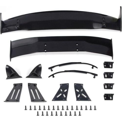 For 1/10 RC Racing Drift Car Rear Wings Drift Road Body Spoiler Wing Universal Parts Accessories