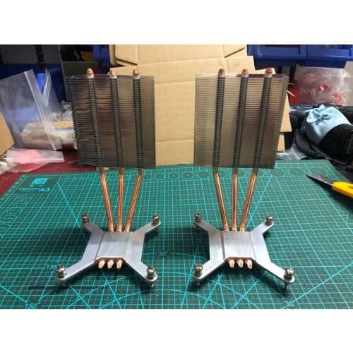 NAS 4 6-bay L-type interstellar snail universal Mini heat pipe radiator I3 i5 chassis