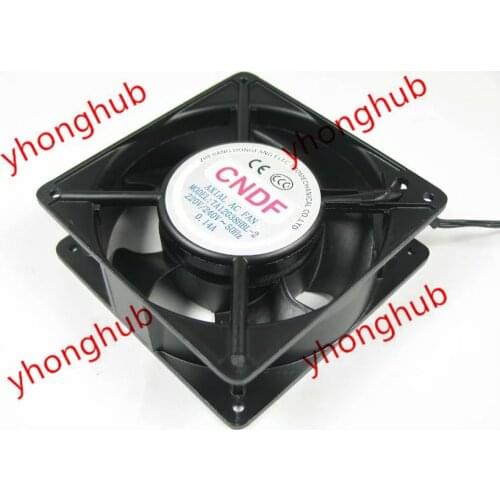 CNDF TA12038HBL-2 AC 220V 0.14A 120x120x38mm Server Cooling Fan