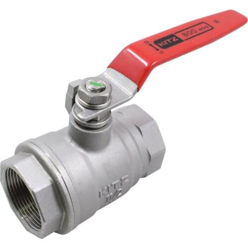 Japan KITZ UTH Stainless steel ball valves type 800 CAST REDUCED BORE,SCREWED ENDS for water, oil and gas (w.o.g.)