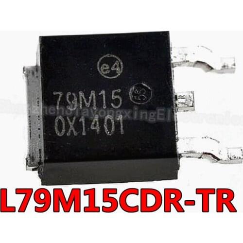 10PCS/LOT L79M15CDR-TR 79M15 7915 TO-252 79M15G New original spot hot sale