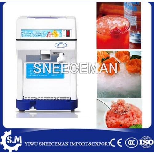 120kg/h ice shaver machine electric ice crusher commercial shaved ice machine