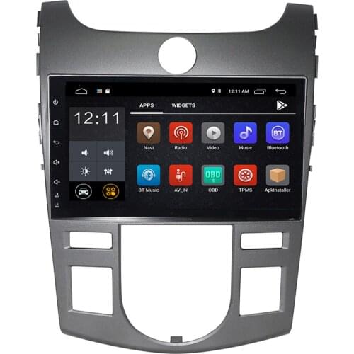 9 inch Android 2.5D Car DVD GPS for KIA Forte Cerato 2008-2019 car Radio GPS navigation head unit build in wifi