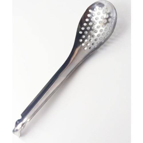 56 Holes Acrylic Molecular Cuisine Caviar Spoon Useful Kitchen Cooking Gadgets Colander Egg Yolk Caviar Colander Kitchen Spoon