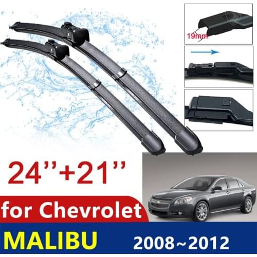 Car Wiper Blades for Chevrolet Malibu 2008~2012 2009 2010 2011 Front Window Windshield Windscreen Wipers Car Accessories Clean